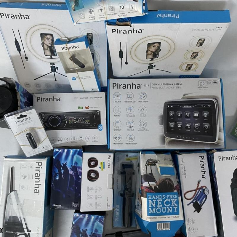 Piranha marka mağaza iade ürünleri karışık muhtelif ürünler